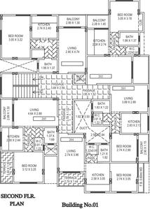 Project Image of 390.0 - 637.0 Sq.ft 1 RK Apartment for buy in DSS Gyaneshwari
