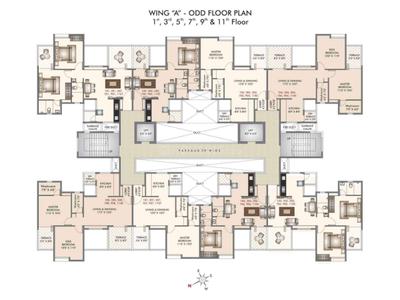Project Image of 224.97 - 557.79 Sq.ft 1 RK Apartment for buy in Shubh Ganesh Spring Valley Phase IV