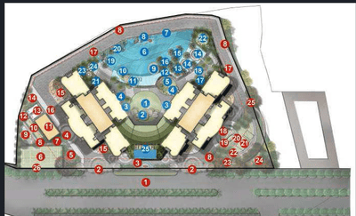 Project Image of 696.75 - 1315.79 Sq.ft 2 BHK Apartment for buy in Raymond The Address By GS Tower 3