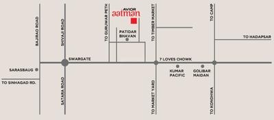 Project Image of 563.0 - 635.0 Sq.ft 2 BHK Apartment for buy in Avior Aatman Phase II