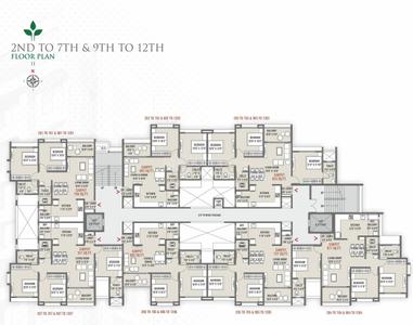 Project Image of 643.0 - 1042.0 Sq.ft 2 BHK Apartment for buy in Misty Park
