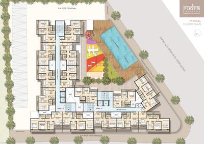 Project Image of 342.94 - 569.2 Sq.ft 1 BHK Apartment for buy in Rudra Kristina I