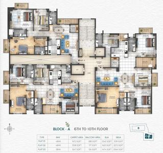 Project Image of 942.0 - 5258.0 Sq.ft 2 BHK Apartment for buy in Stalwart Pride