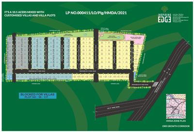 Project Image of 945.0 - 2880.0 Sq.ft Residential Plot Plot for buy in Akshita Inspiring Edge