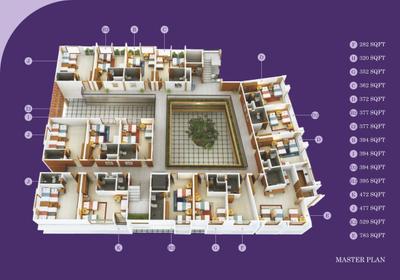 Project Image of 0.0 - 783.0 Sq.ft 4 BHK Apartment for buy in Casadel Queens Town