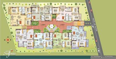 Project Image of 1100.0 - 1555.0 Sq.ft 2 BHK Apartment for buy in MBR Sinfonia