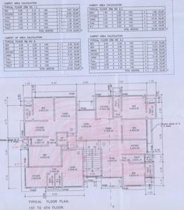 Shri Hari Manibhai Apartment Manibhai Apartment Cluster Plan for Typical Floor 1