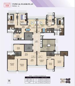 Project Image of 449.93 - 620.0 Sq.ft 1 BHK Apartment for buy in Swami Samarth Srishti Phase 2 Wing A