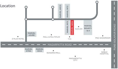 Project Image of 854.0 - 1169.0 Sq.ft 2 BHK Apartment for buy in Marvel Sera A B C Building
