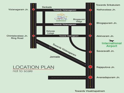 Suvida Space Capital Location Plan 1