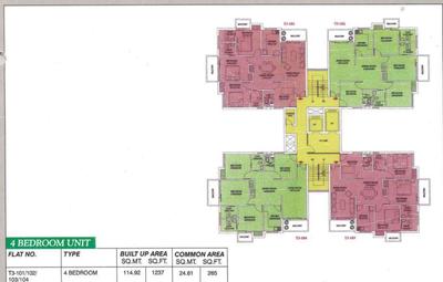 Project Image of 511.0 - 1680.0 Sq.ft 1 BHK Apartment for buy in Ansal Sushant Estate