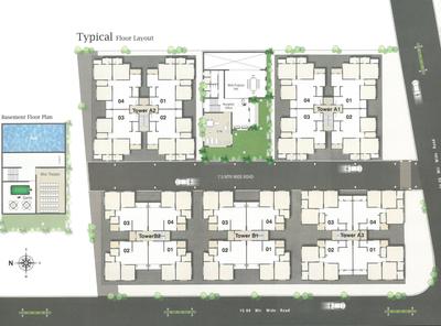 Sameer Anandvan Residency Layout Plan 1