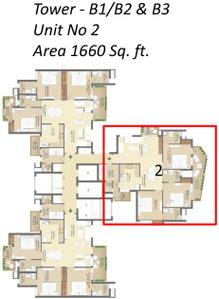 Project Image of 1295.0 - 1660.0 Sq.ft 3 BHK Apartment for buy in Sare Sports Parc