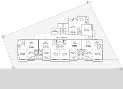 Project Image of 384.16 - 396.76 Sq.ft 1 BHK Apartment for buy in Krishna Square