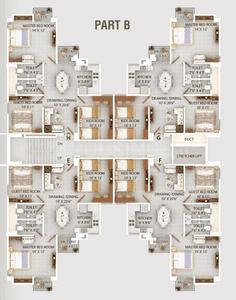 Project Image of 852.0 - 890.0 Sq.ft 3 BHK Apartment for buy in Protech Green