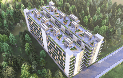 Project Image of 1050.0 - 1570.0 Sq.ft 2 BHK Apartment for buy in Radhike Aura Greens