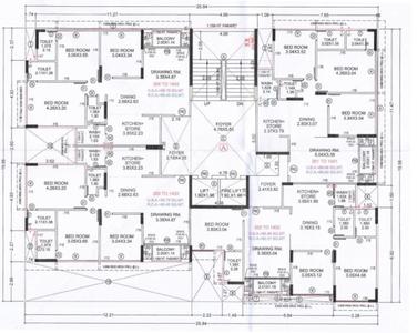 Project Image of 2034.0 - 2115.0 Sq.ft 3 BHK Apartment for buy in Province