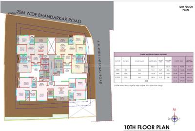 Project Image of 873.71 - 1943.66 Sq.ft 2 BHK Apartment for buy in Fortune Abhishek CHSL
