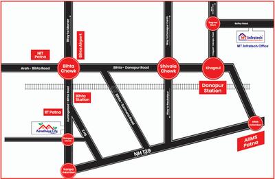 Project Image of 800.0 - 2250.0 Sq.ft Residential Plot Plot for buy in Aaradhaya City Phase 1