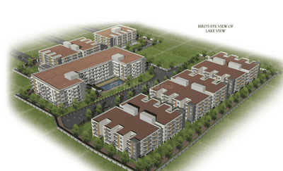 Project Image of 575.0 - 1470.0 Sq.ft 1 BHK Apartment for buy in Radiant Lake View