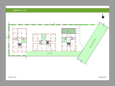 Abhishek Apple Green 2 Layout Plan 1