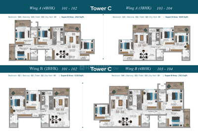 Project Image of 1338.0 - 2525.0 Sq.ft 2 BHK Apartment for buy in Winsome Icon