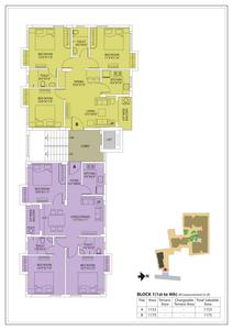Project Image of 790 Sq.ft 2 BHK Apartment / Flat for sale in New Town for Rs. 9000000
