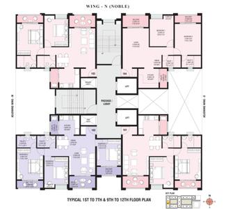 Project Image of 556.6 - 1176.17 Sq.ft 1 BHK Apartment for buy in Nyati Era