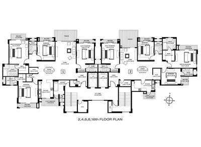 Project Image of 1321.0 - 5953.0 Sq.ft 2 BHK Apartment for buy in Godrej Anandam