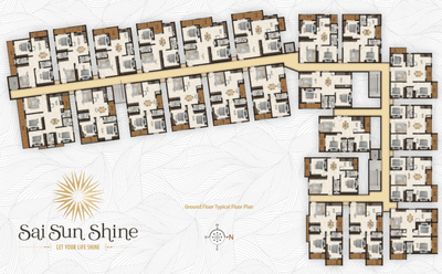 Project Image of 1120.0 - 1585.0 Sq.ft 2 BHK Apartment for buy in Shree Sai Sunshine