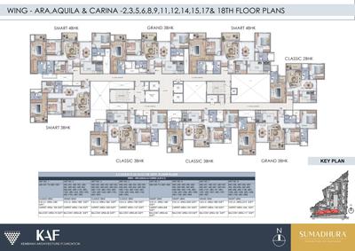 Project Image of 1490.0 - 2255.0 Sq.ft 3 BHK Apartment for buy in Sumadhura Edition Phase 1