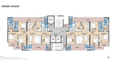 Project Image of 3200 Sq.ft 4 BHK Apartment / Flat for sale in Noida Extension for Rs. 33000000