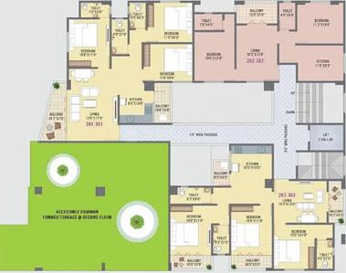Project Image of 648.96 - 997.92 Sq.ft 2 BHK Apartment for buy in Ace Janki Crystal