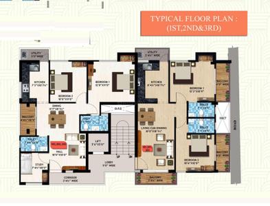 Project Image of 0.0 - 1056.0 Sq.ft 2 BHK Apartment for buy in Shree Varu Homes Alwarthiru Nagar