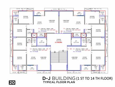 Project Image of 607.19 - 632.6 Sq.ft 2 BHK Apartment for buy in Rudra Rivanta Heritage