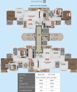 Project Image of 653.0 - 1138.0 Sq.ft 2 BHK Apartment for buy in Pegasus Megapolis Mystic Phase 2