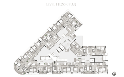 Project Image of 621.19 - 1167.24 Sq.ft 2 BHK Apartment for buy in Arihant Nine Arcs