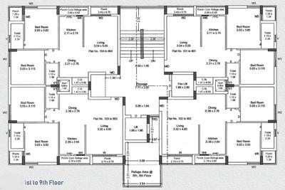Project Image of 558.32 - 616.23 Sq.ft 2 BHK Apartment for buy in Madhav Akshar Prime