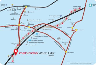 Project Image of 1053.5 - 1610.19 Sq.ft 3 BHK Apartment for buy in Mahindra Aqualily Phase 2C2