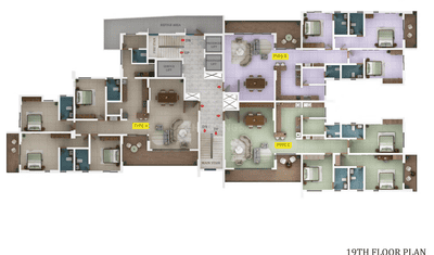 Project Image of 2718.0 - 3255.0 Sq.ft 3 BHK Apartment for buy in Noel Weave