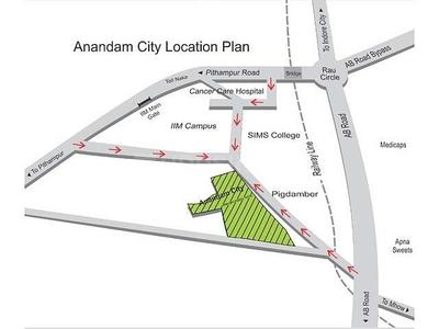 Project Image of 397.0 - 3136.0 Sq.ft Residential Plot Plot for buy in Anandam City