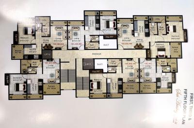 Project Image of 520.0 - 1090.0 Sq.ft 1 RK Apartment for buy in Sai Sakshi Aashiyana