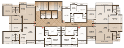 Project Image of 310.0 - 644.76 Sq.ft 1 BHK Apartment for buy in Amore Breeze Heights
