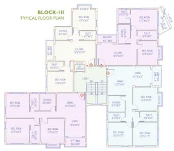 Project Image of 970.0 - 1509.0 Sq.ft 2 BHK Apartment for buy in Akshara Niloy