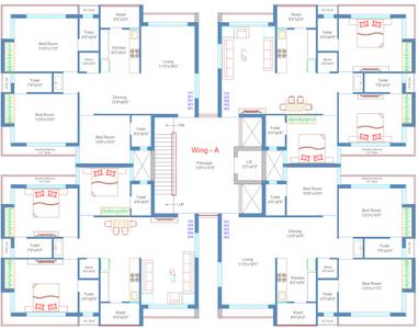 Project Image of 574.25 - 877.47 Sq.ft 2 BHK Apartment for buy in Somnath Siddhi Flats