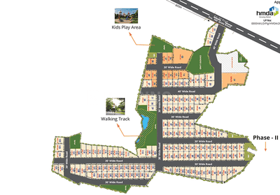 Project Image of 1347.0 - 9854.36 Sq.ft Residential Plot Plot for buy in Radha Meadows