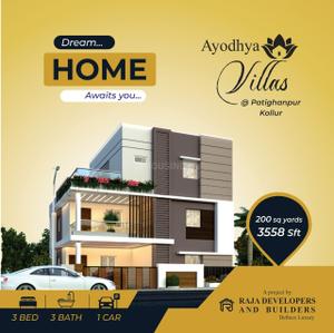 Project Image of 3520.0 - 3558.0 Sq.ft 3 BHK Villa for buy in Ayodhya Villas