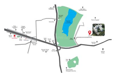 Project Image of 738.94 - 896.96 Sq.ft 2 BHK Apartment for buy in TCG Gardenia Ph III Building E