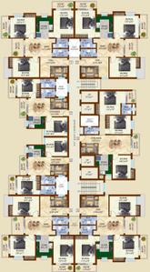 Project Image of 1005.0 - 1670.0 Sq.ft 2.5 BHK Apartment for buy in Hitech Imperial Tower 1