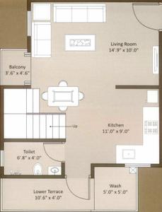 Project Image of 0.0 - 1375.0 Sq.ft 3 BHK Apartment for buy in Aum Param